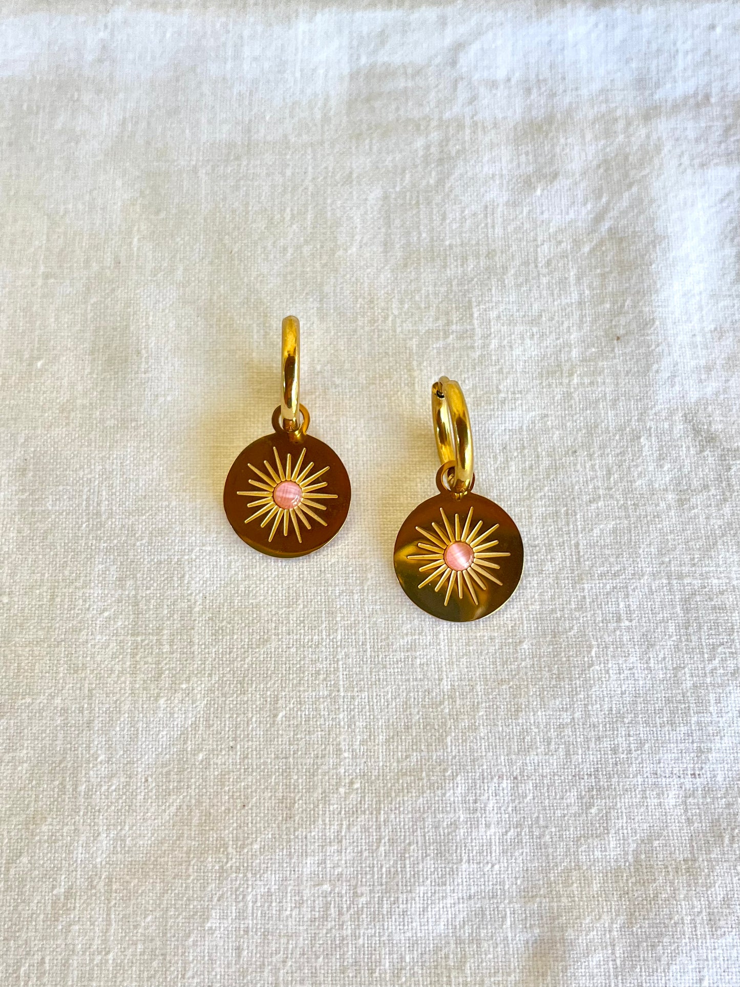 Pendientes Komodo Rosa